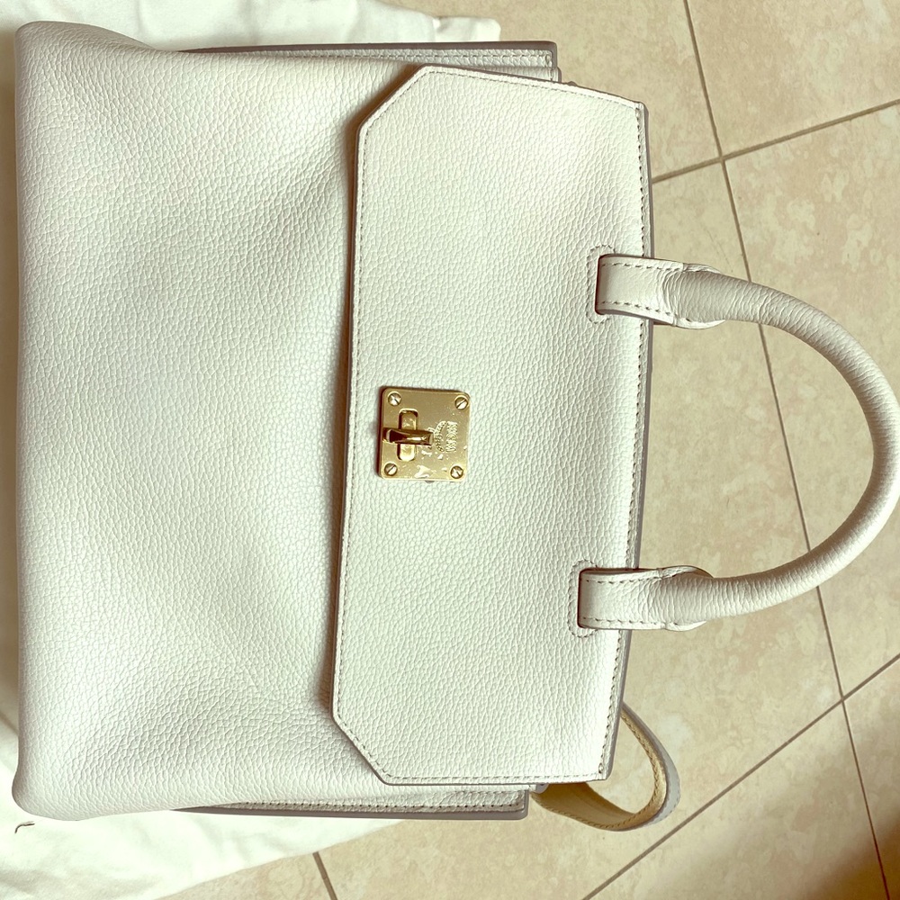 MCM milla convertible satchel